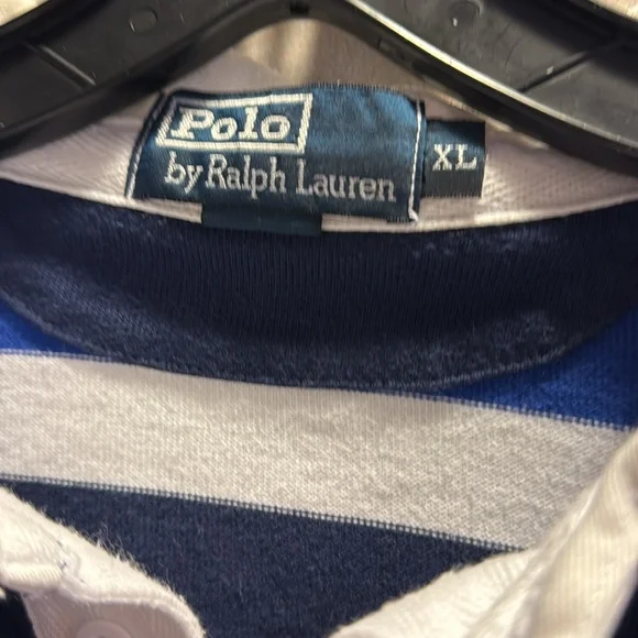 Men’s Polo by Ralph Lauren rugby shirt.  XL - Picture 3 of 3